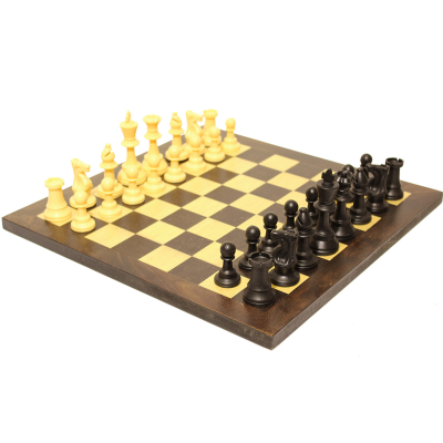 CHESS BOARD HANDMADE SOLID INLAID WALNUT WOOD