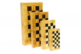 BACKGAMMON-CHESS OLIVE ROOT